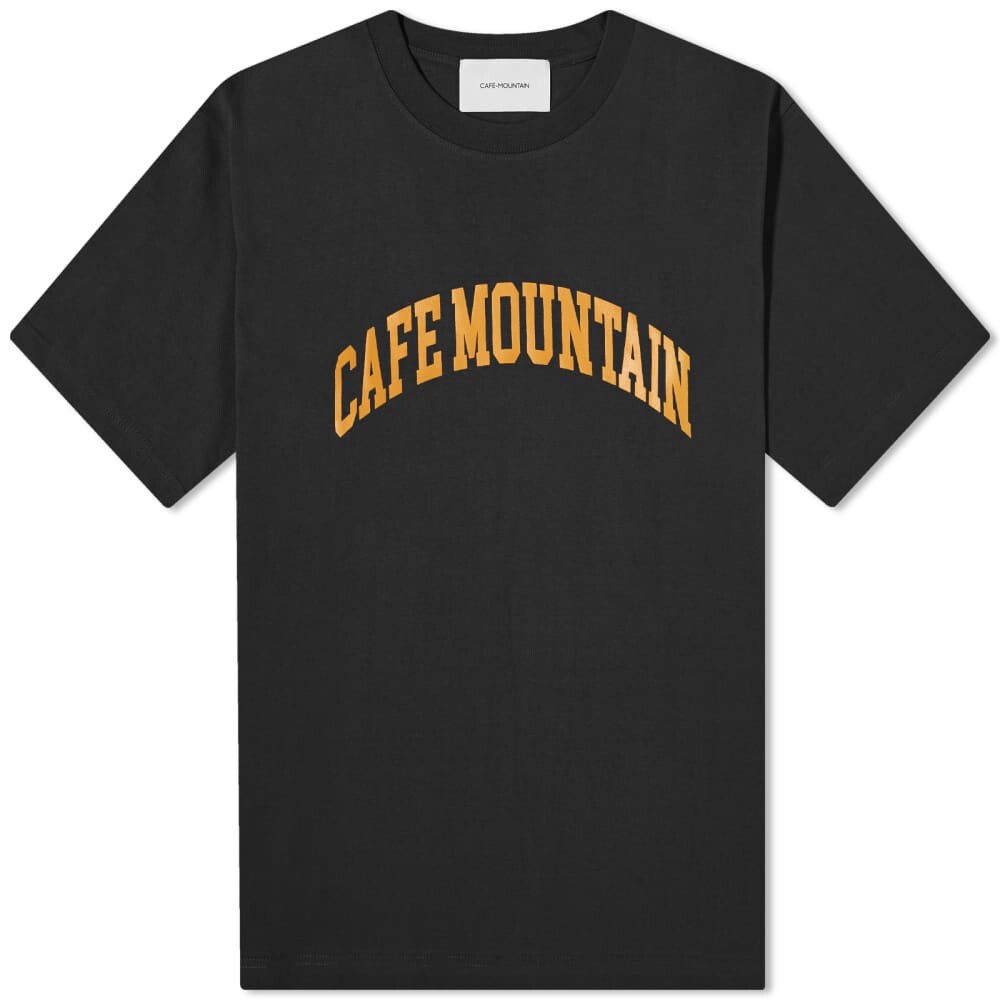 

Футболка с логотипом Café Mountain College, черный