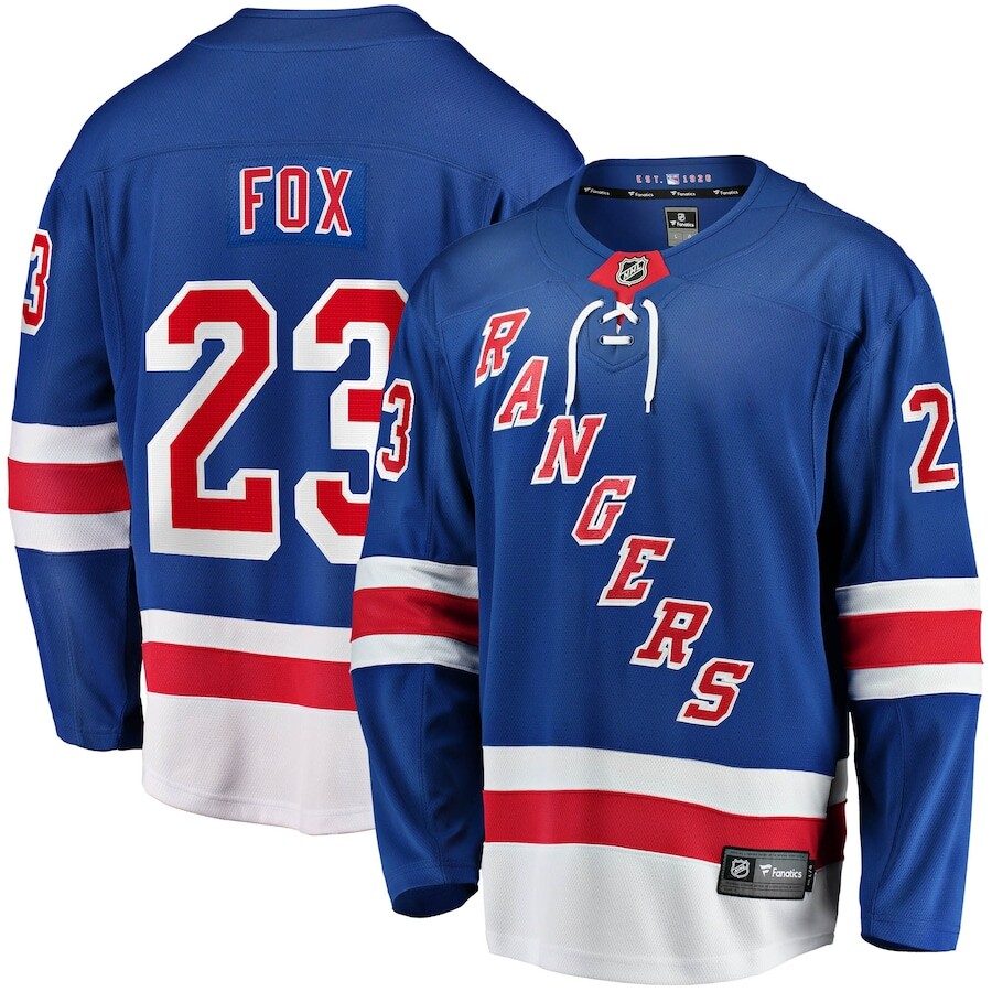 

Джерси Fanatics Branded New York Rangers, синий