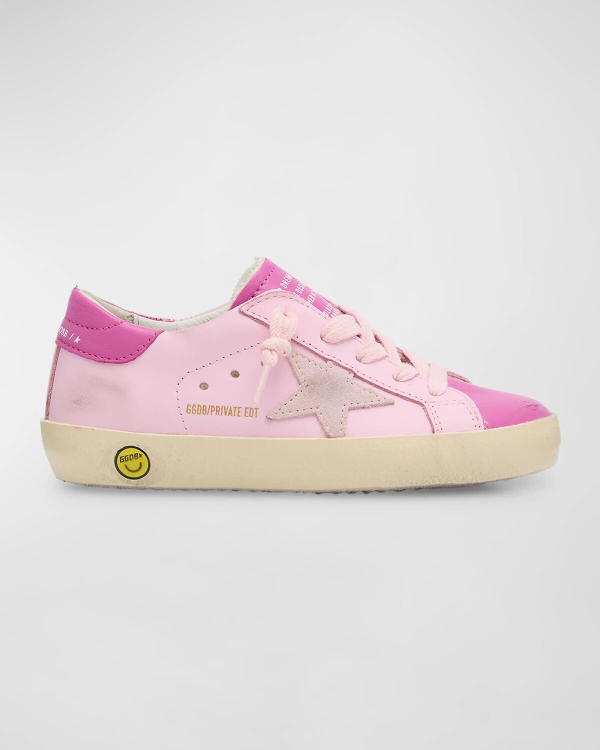 

Кожаные кроссовки Superstar для девочек Golden Goose, цвет Antique Pink