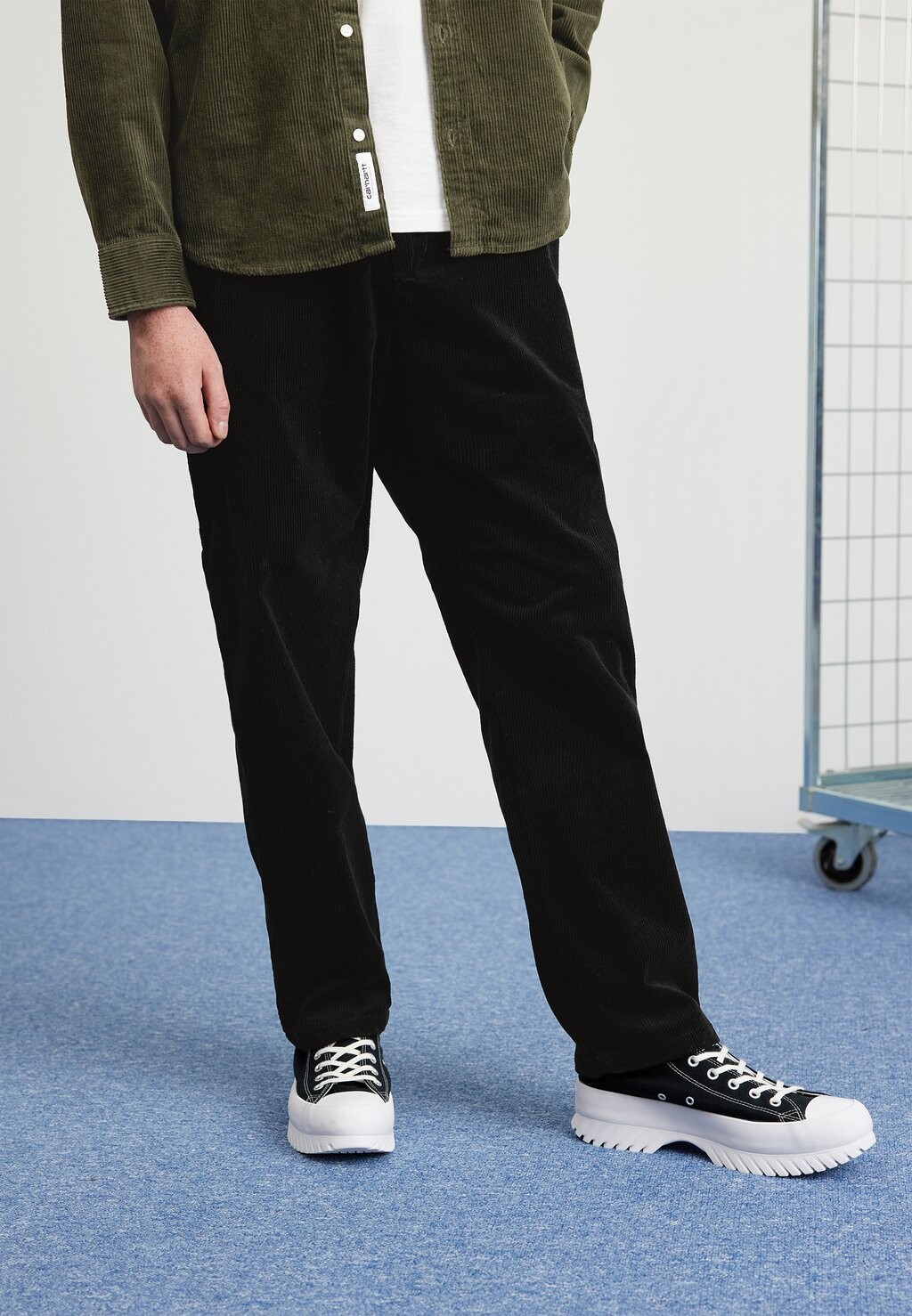 

Брюки Calder Pant Coventry Carhartt WIP, цвет black rinsed