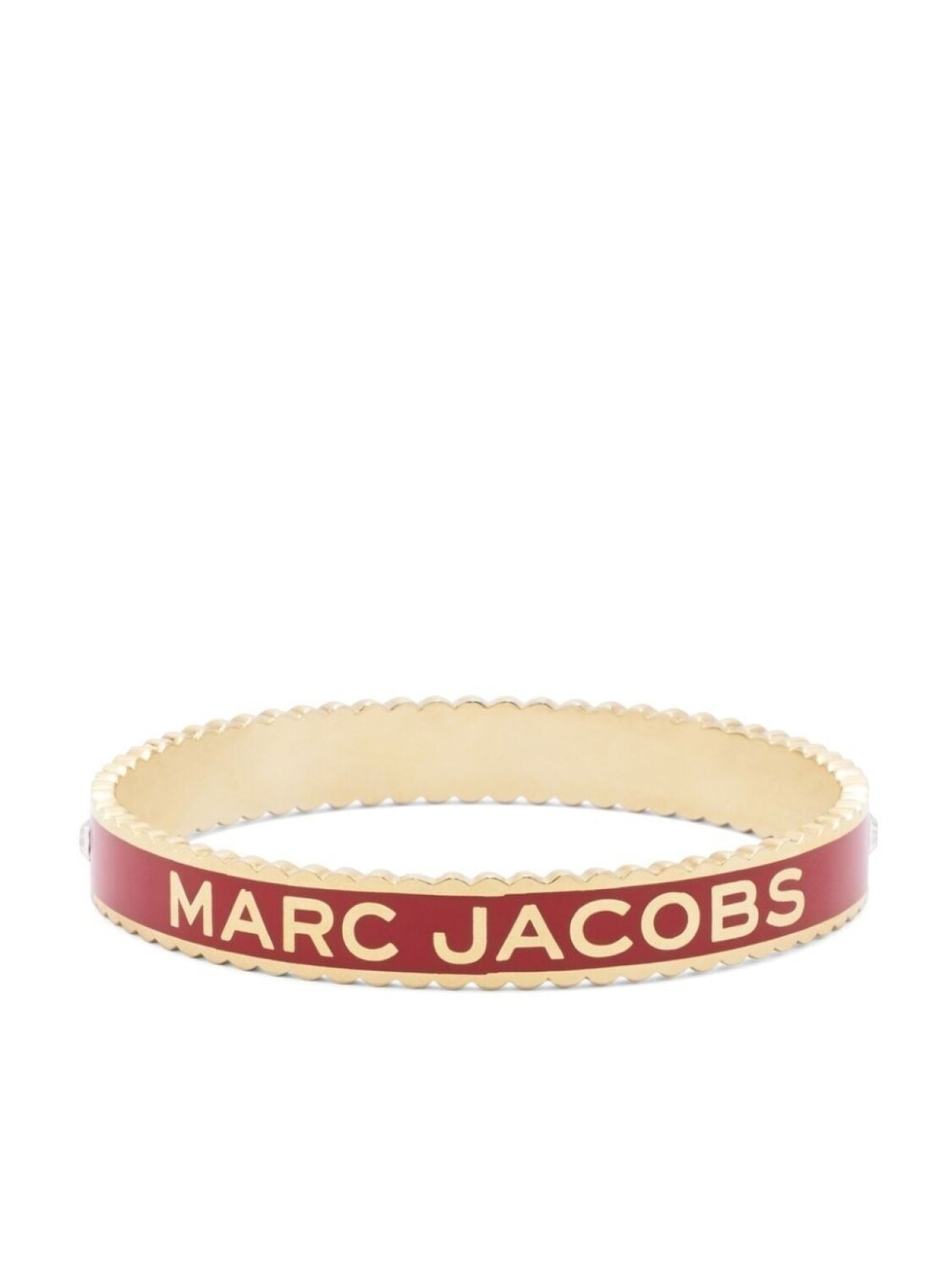 

Большой браслет-бэнгл The Medallion Marc Jacobs, золотой