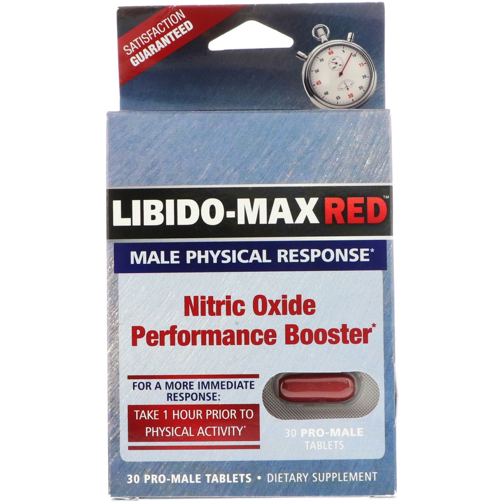 appliednutrition Libido-Max Red 30 Pro-Male Tablets шейкер applied nutrition metal shaker blue
