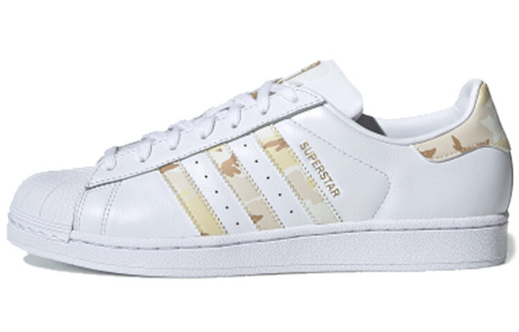 

Кроссовки унисекс Adidas Originals Superstar Skate Белый/Коричневый/Желтый