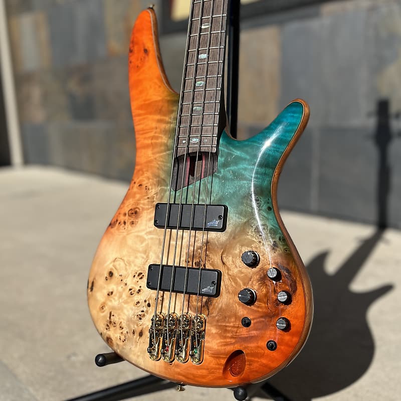 Басс гитара Ibanez SR1600D Premium Bass Autumn Sunset Sky цена и фото