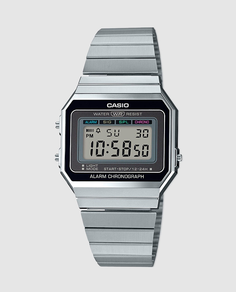 Casio Vintage A700WE-1AEF Стальные женские часы Casio, серебро часы casio aq 800e 1aef