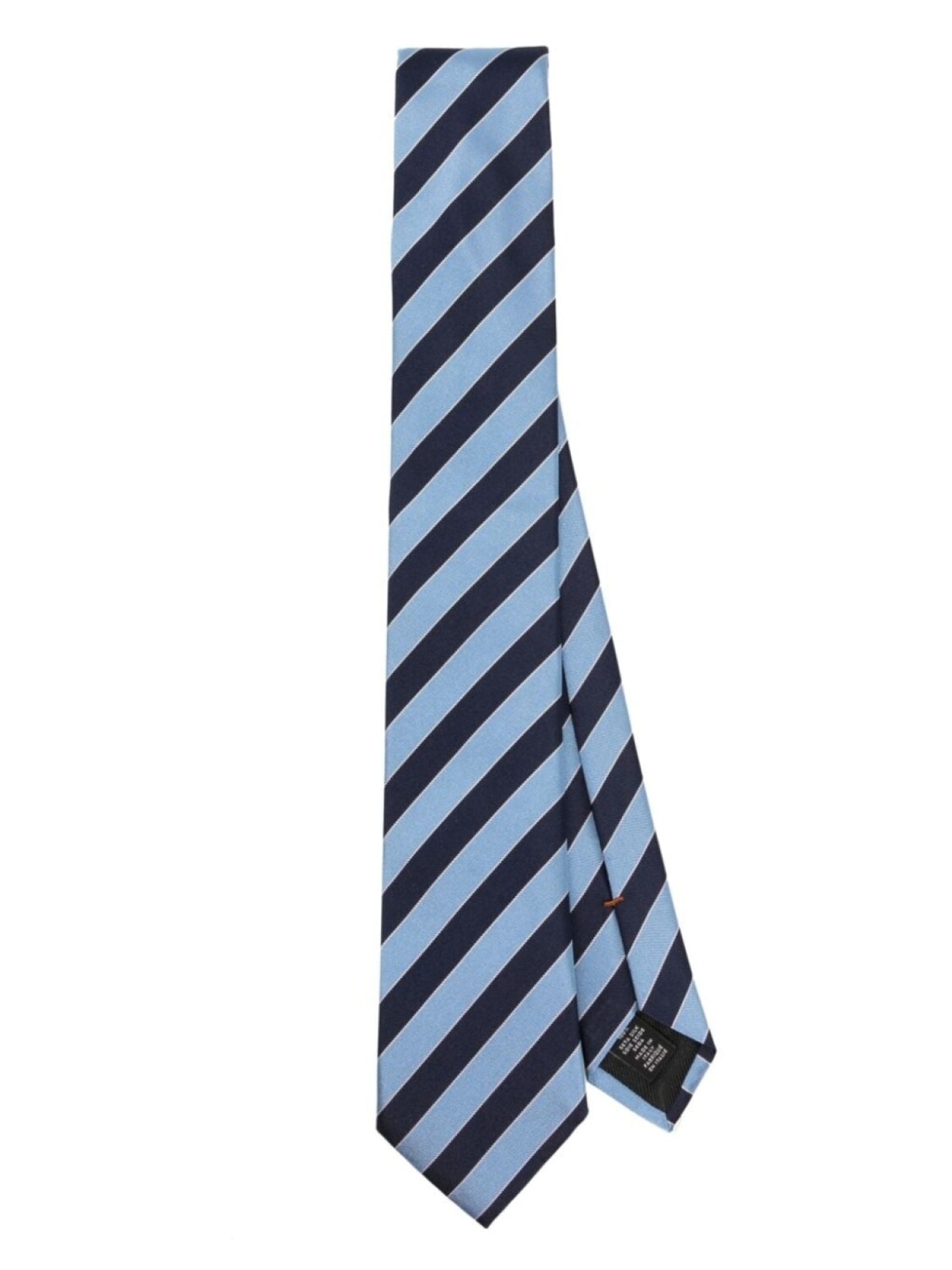 

Zegna шелковый галстук в полоску, синий