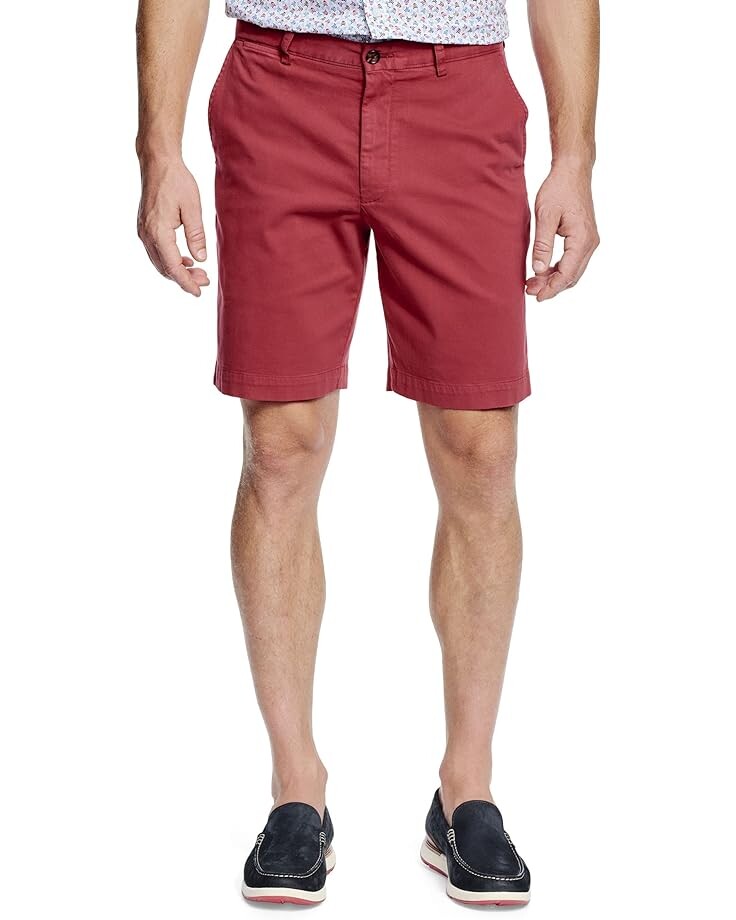 

Шорты Johnston & Murphy Washed Chino Shorts, красный