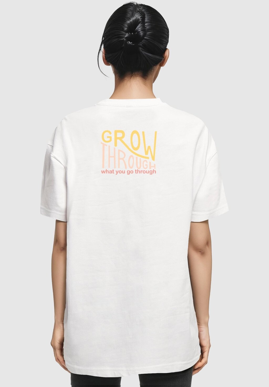 

Футболка с принтом SPRING GROW THROUGH 1 FRI Merchcode, белый