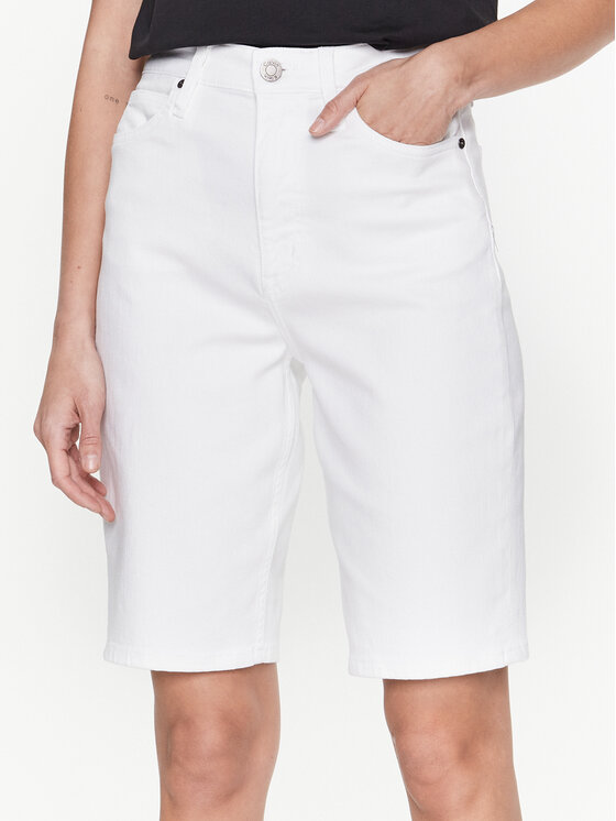 

Джинсовые шорты стандартного кроя Calvin Klein, белый