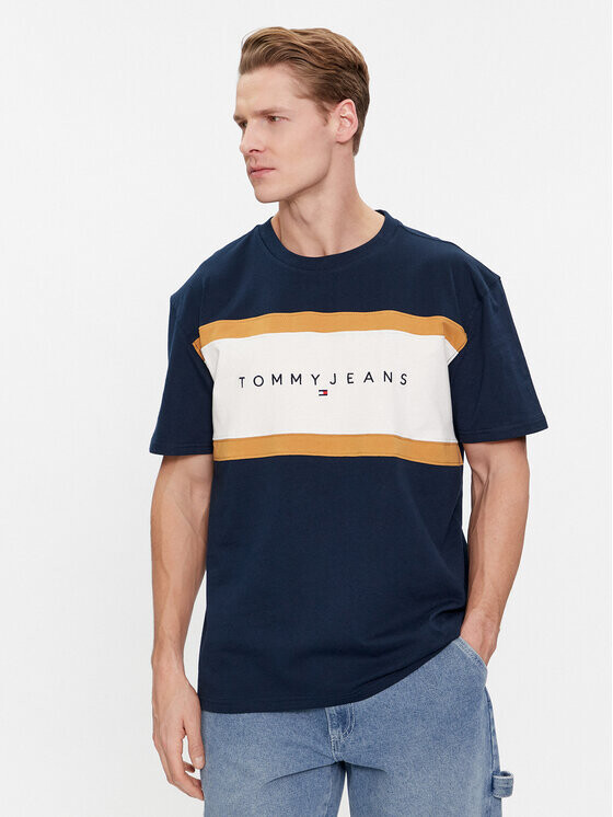 

Футболка стандартного кроя Tommy Jeans, синий
