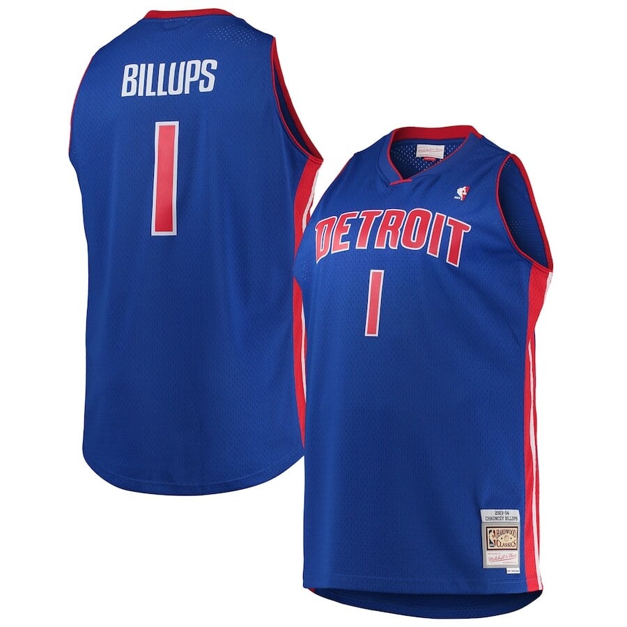 

Джерси Mitchell & Ness Detroit Pistons, синий