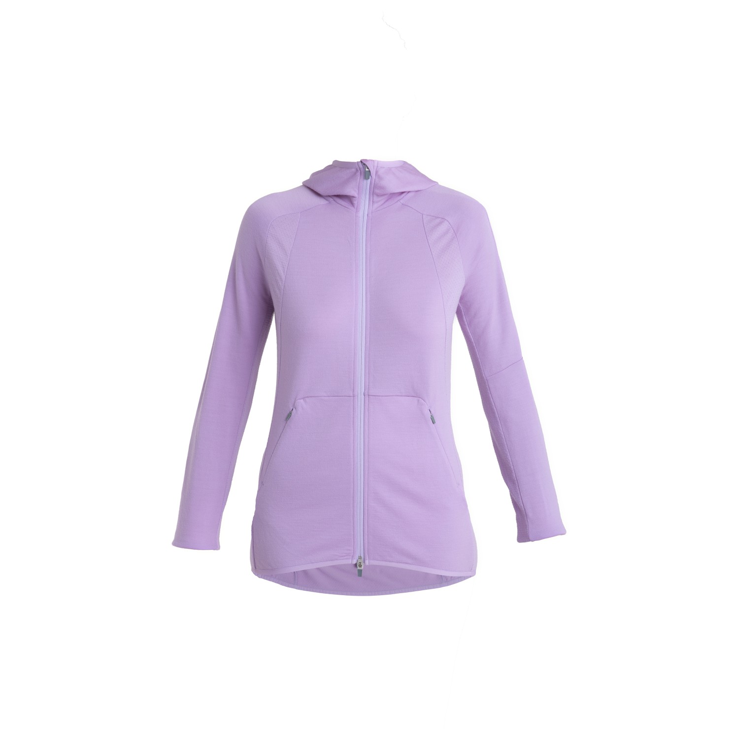 Толстовка из мериноса Icebreaker Women's Merino Quantum Zoneknit L/S Zip, цвет Purple Gaze худи korda kore olive zip hoodie l