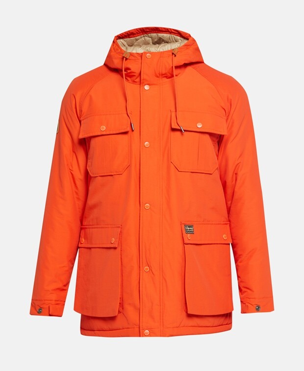 

Зимняя куртка Superdry, цвет Pumpkin Orange