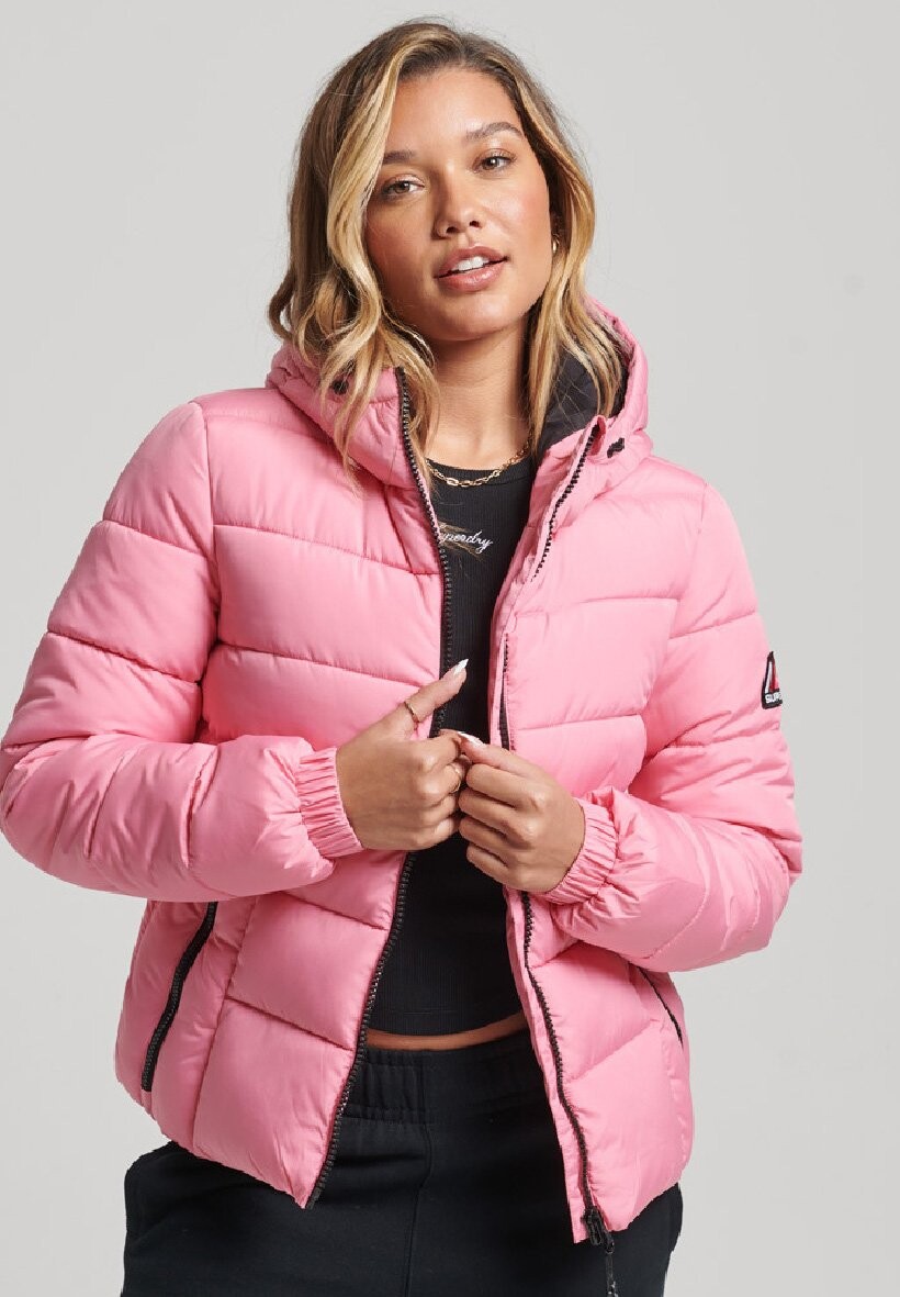 

Зимняя куртка Superdry, розовый