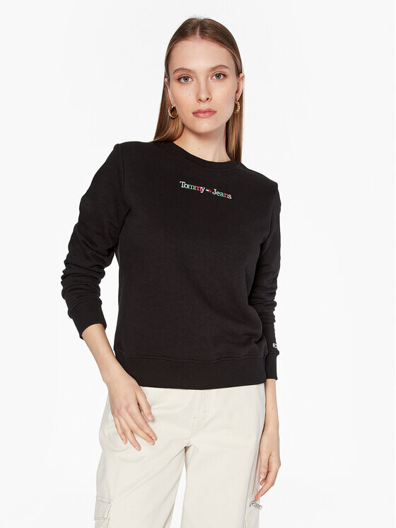 

Толстовка обычного кроя Tommy Jeans, черный
