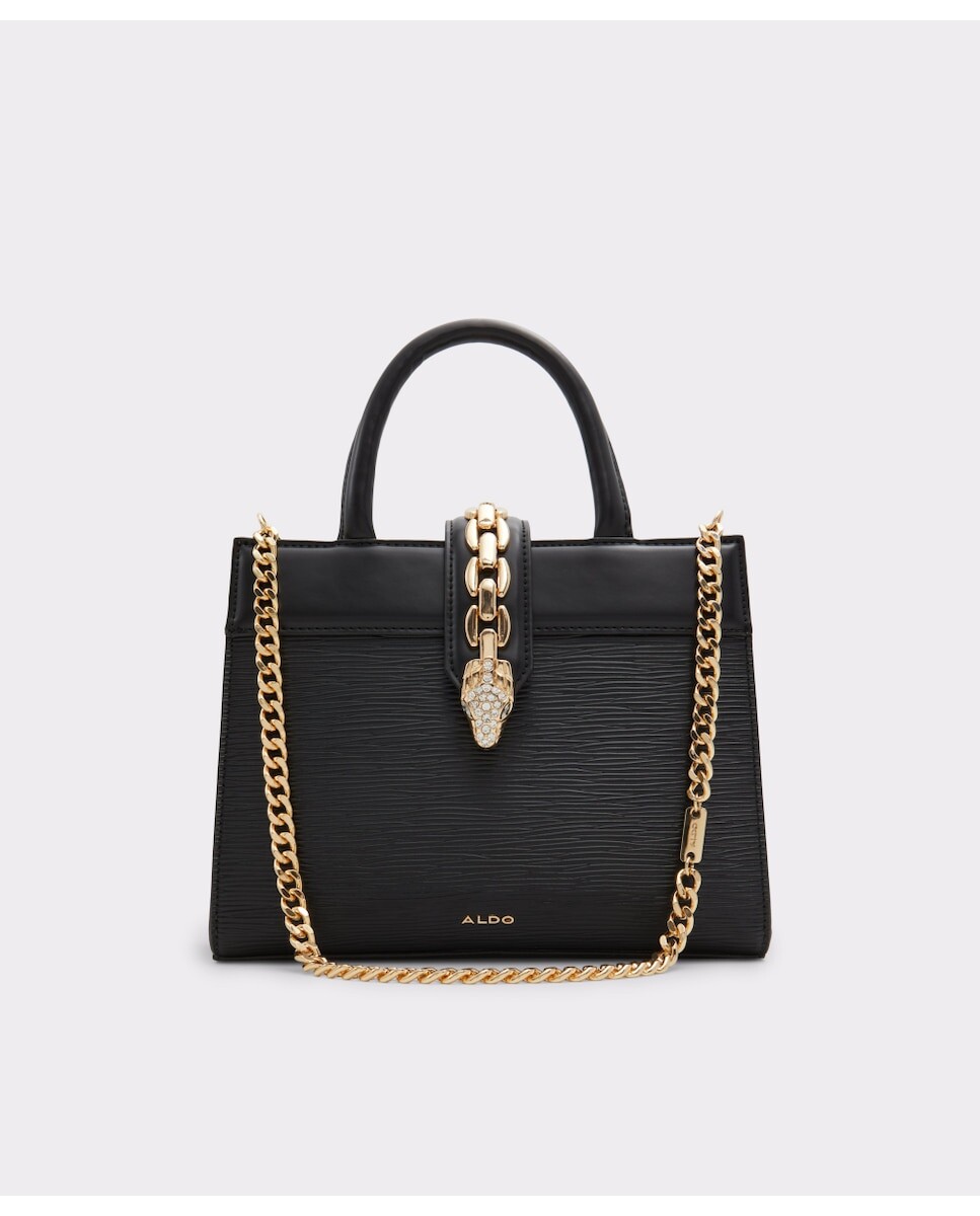 

Черная сумочка на магнитной застежке Aldo, черный