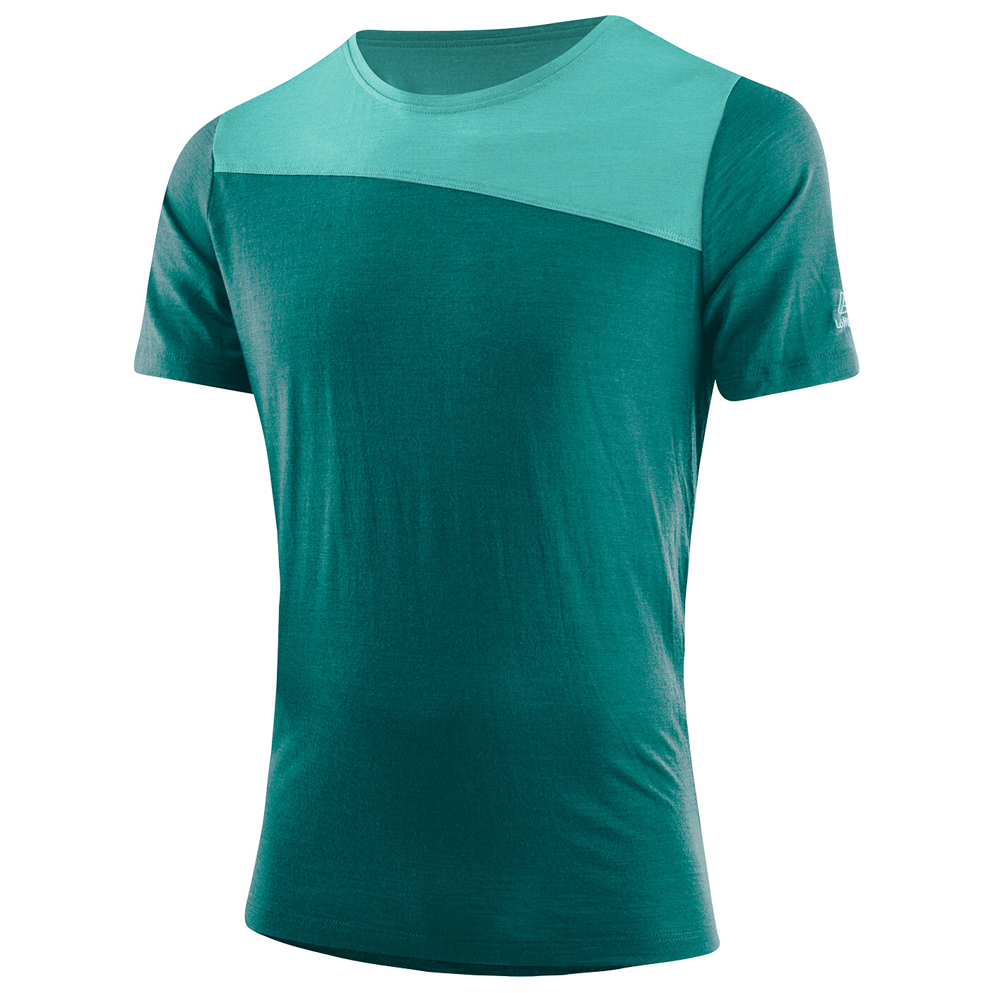 

Рубашка из мериноса Löffler Blockshirt Merino Tencel, цвет Pine