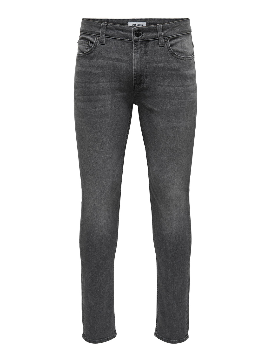 

Джинсы ONLY Slim Fit Basic Hose Stoned Washed Denim Pants ONSLOOM, светло серый