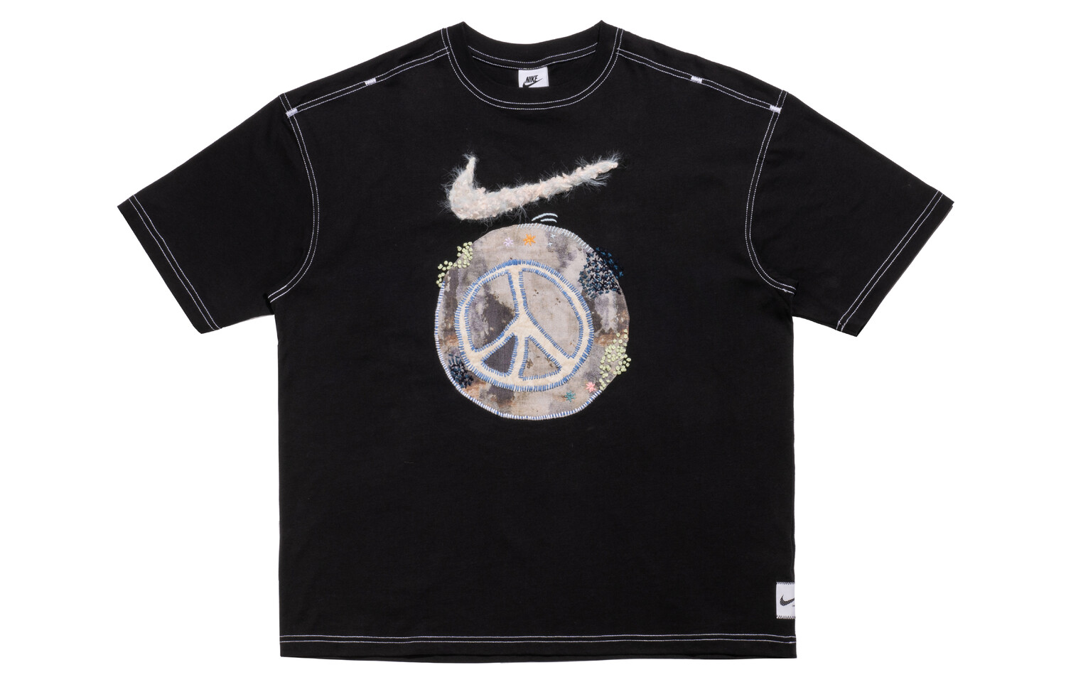 

Одежда Футболка Унисекс Черная Nike, черный