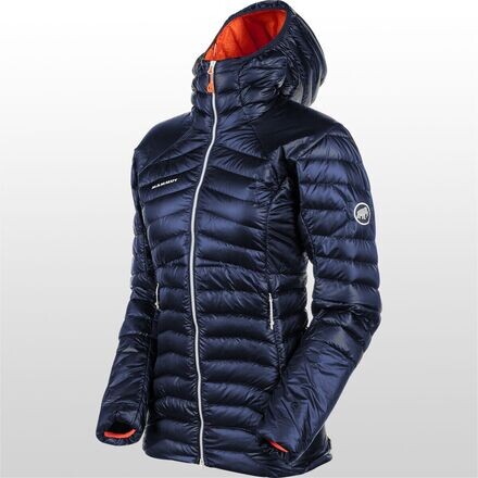 

Пуховик Eigerjoch Advanced IN с капюшоном женский Mammut, черный