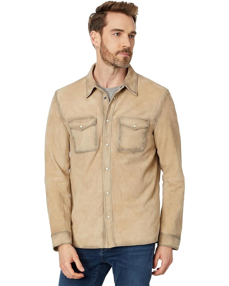 

Куртка John Varvatos Lionell Shirt, кэмел
