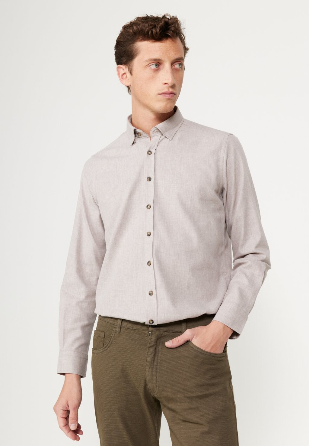 

Рубашка AC&CO / ALTINYILDIZ CLASSICS, цвет Slim Fit Shirt Flannel