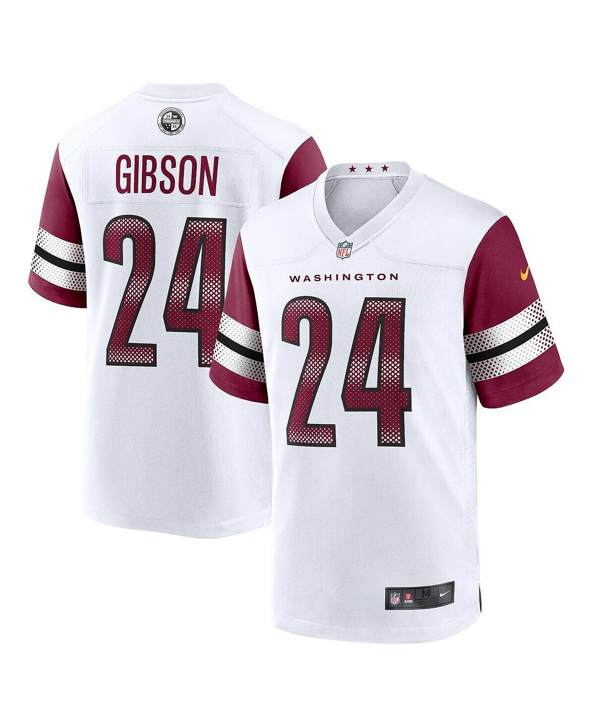 

Мужская белая игровая майка Antonio Gibson Washington Commanders Nike