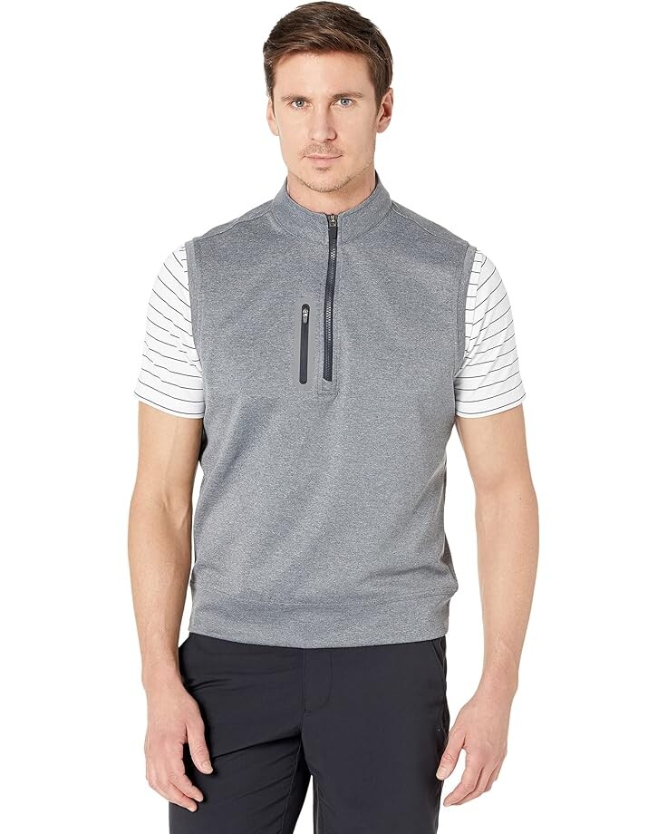

Утепленный жилет johnnie-O Denny 1/4 Zip Performance Golf, цвет Heather Black