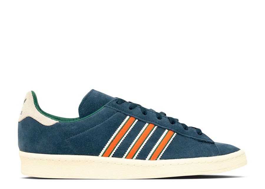

Кроссовки adidas Campus 80S 'Navy Collegiate Orange', синий