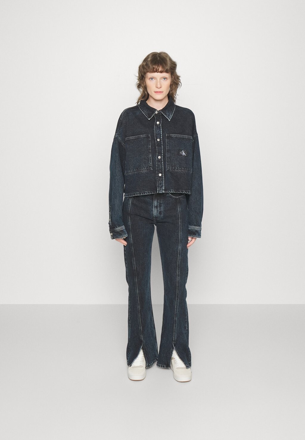 

Джинсы Bootcut Calvin Klein Jeans, темно-синий