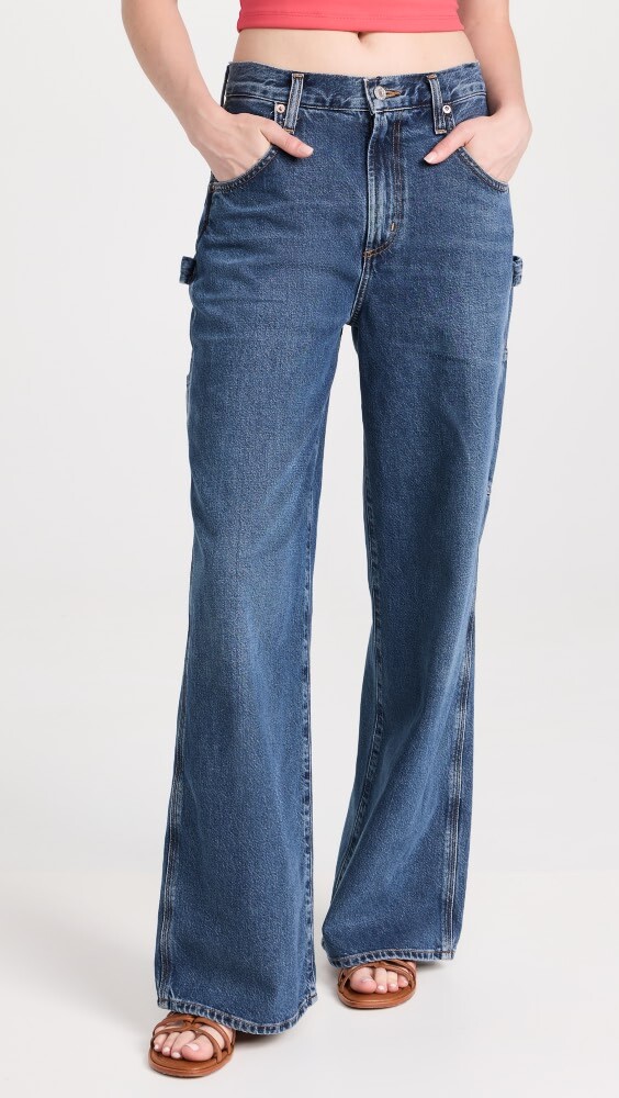 

Джинсы AGOLDE Magda Denim Carpenter