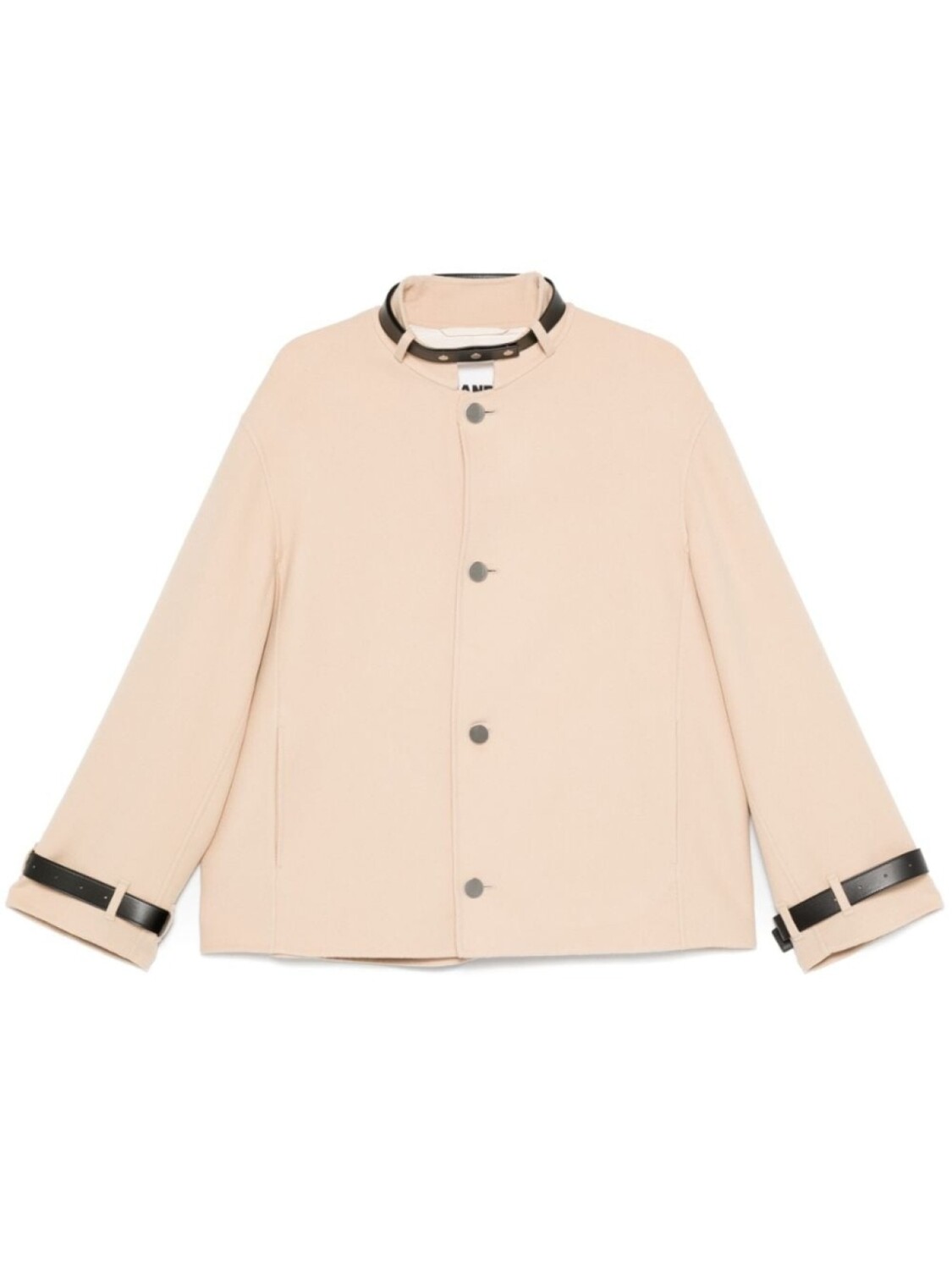 

Пальто Jil Sander с поясом, серый