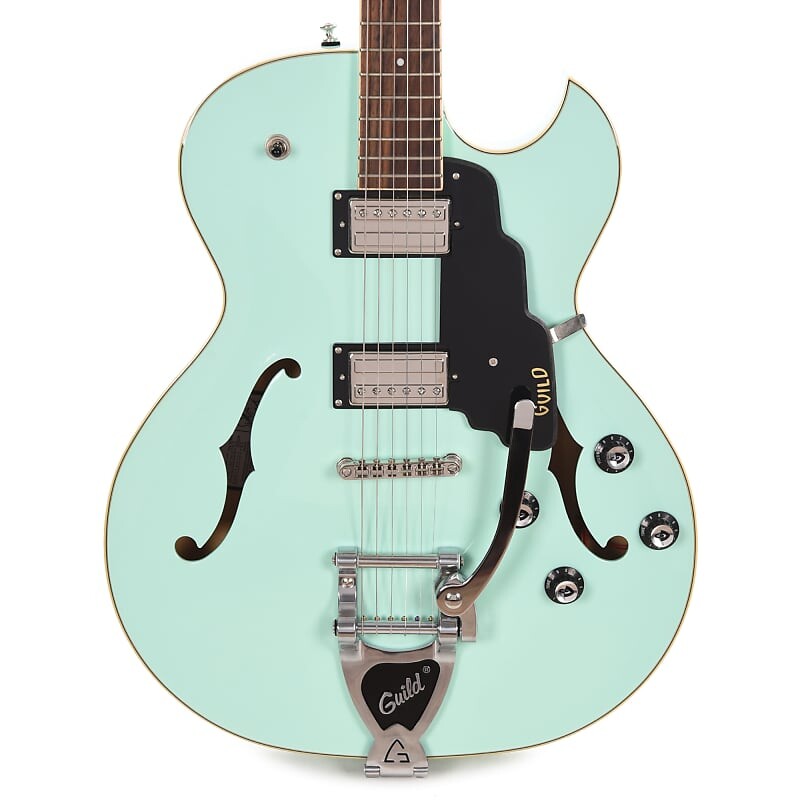 

Электрогитара Guild Starfire I SC Seafoam Green w/Guild Vibrato Tailpiece