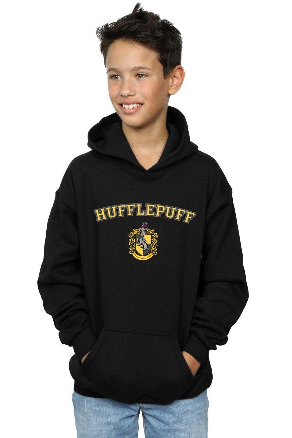 

Толстовка с гербом Хаффлпаффа Harry Potter, черный
