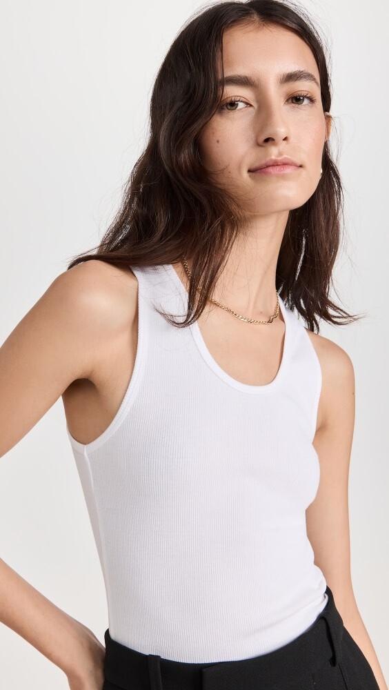

Майка WARDROBE.NYC Ribbed, белый