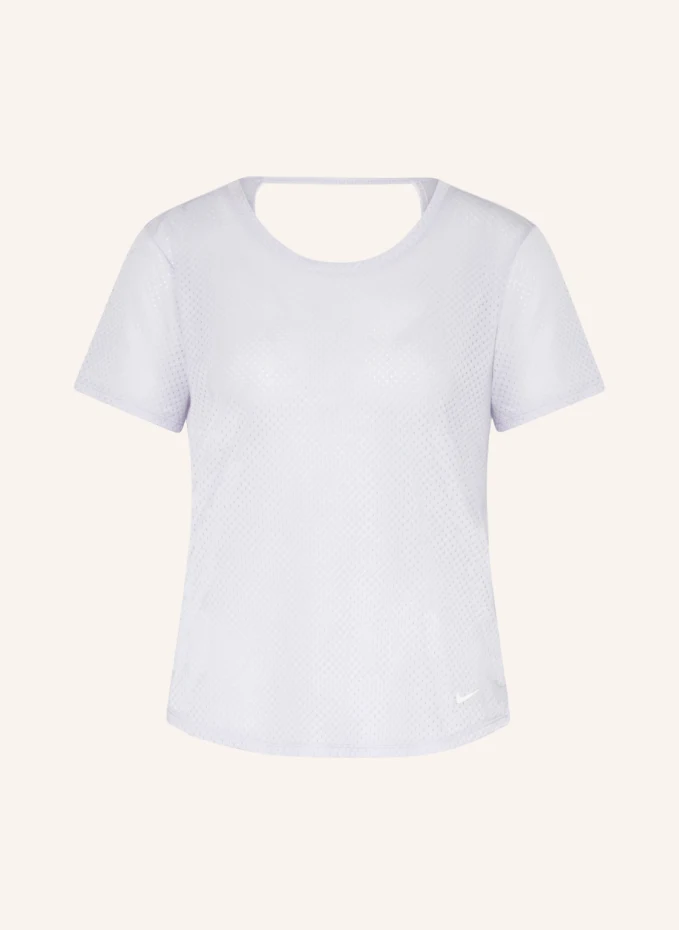 

Сетчатая футболка dri-fit one breathe Nike, фиолетовый