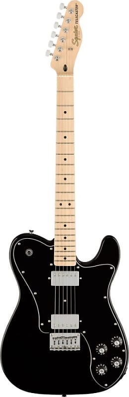 электрогитара squier affinity 2021 telecaster deluxe lrl cfm Электрогитара Squier Affinity Series Telecaster Deluxe Mpl - Black