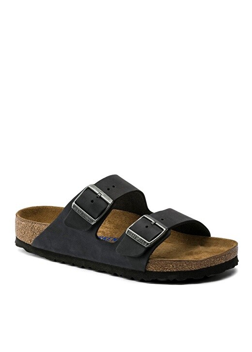 

Черные мужские тапочки Birkenstock