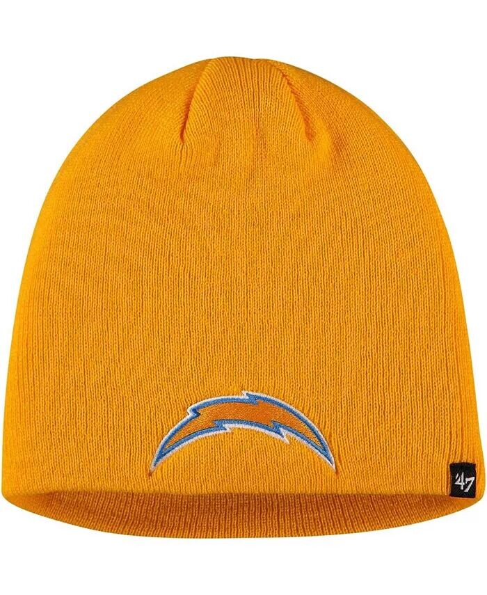 

Мужская золотистая вязаная шапка с логотипом Los Angeles Chargers Secondary '47 Brand, золотой