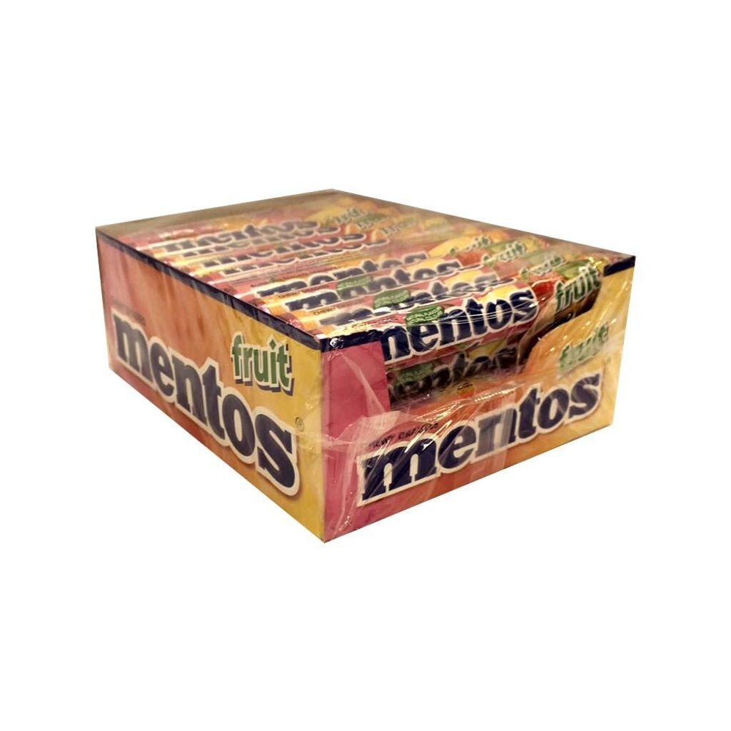 

Жевательные драже Mentos Fruit, 40 x 38 г (фруктовое ассорти)