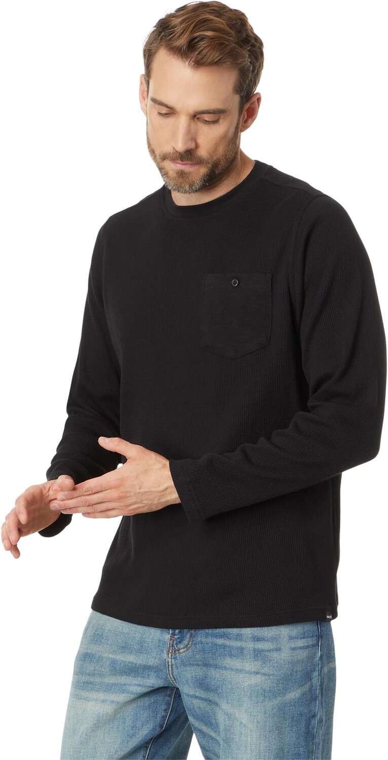 

Футболка Felton Thermal с длинными рукавами Hurley, черный