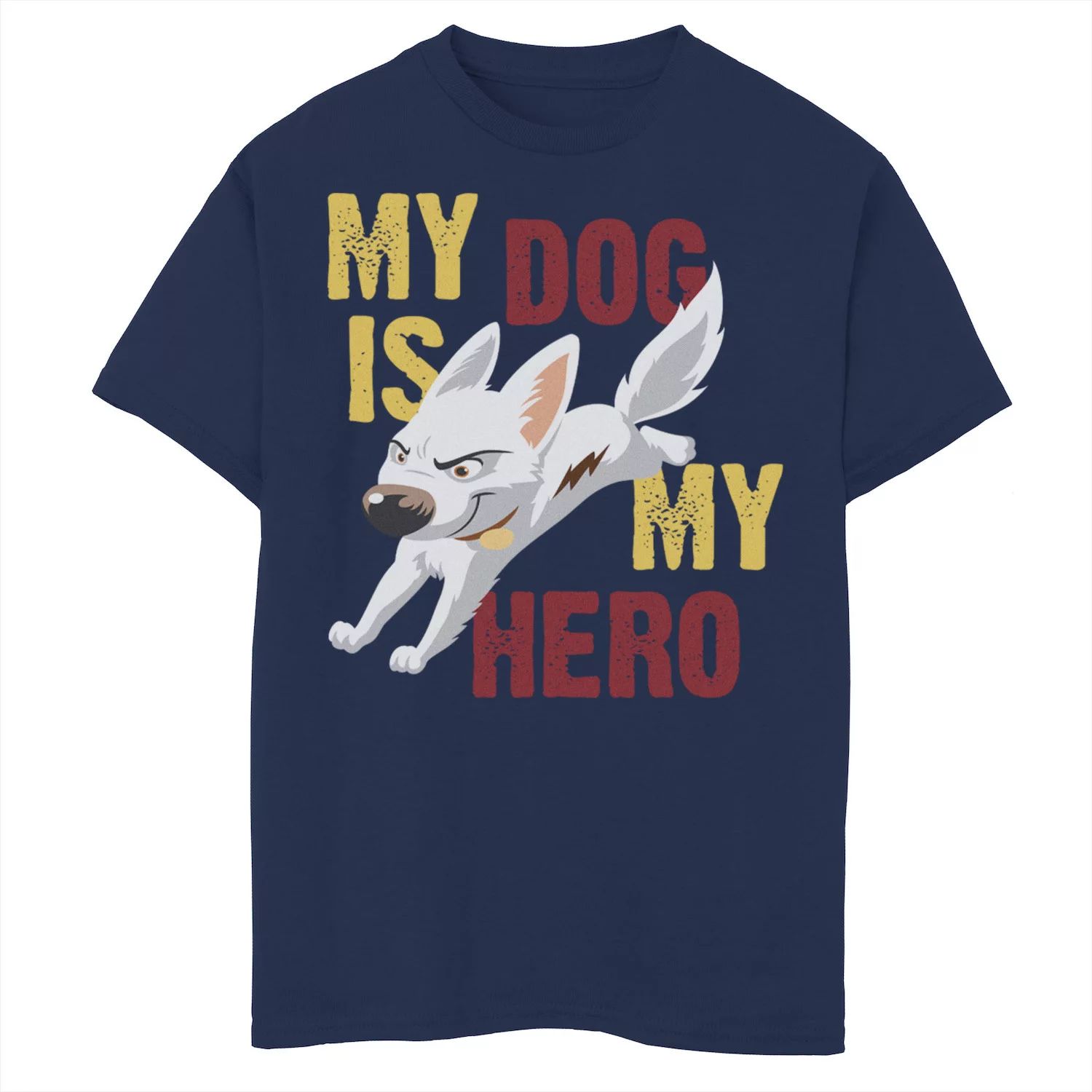 Футболка Disney Bolt «Моя собака — мой герой» для мальчиков 8–20 лет Licensed Character моя собака – герой