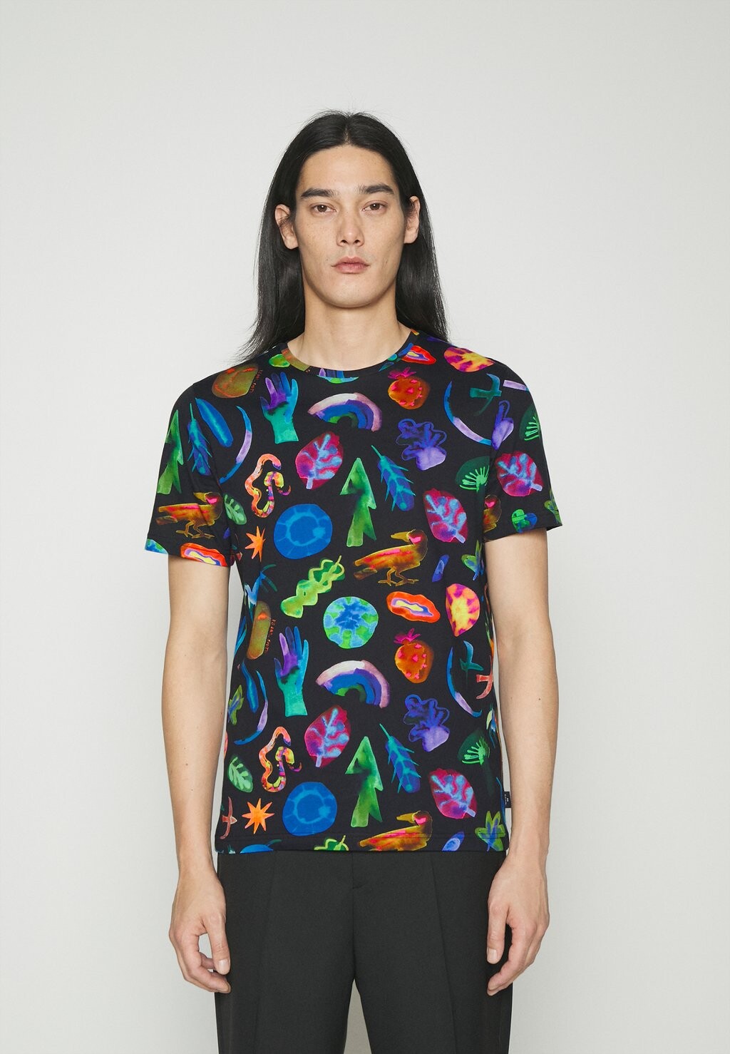 

Футболка с принтом PS Paul Smith, черный