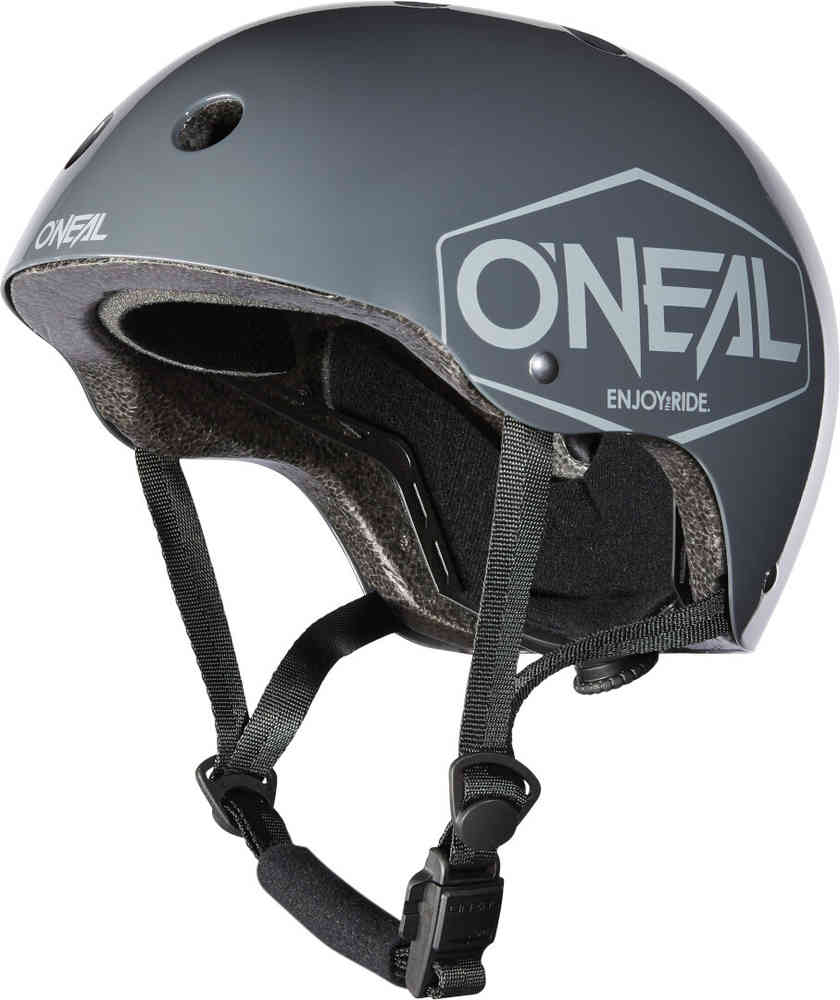 шлем oneal dirt lid zf solid велосипедный черный Велосипедный шлем с изображением крышки грязи Oneal