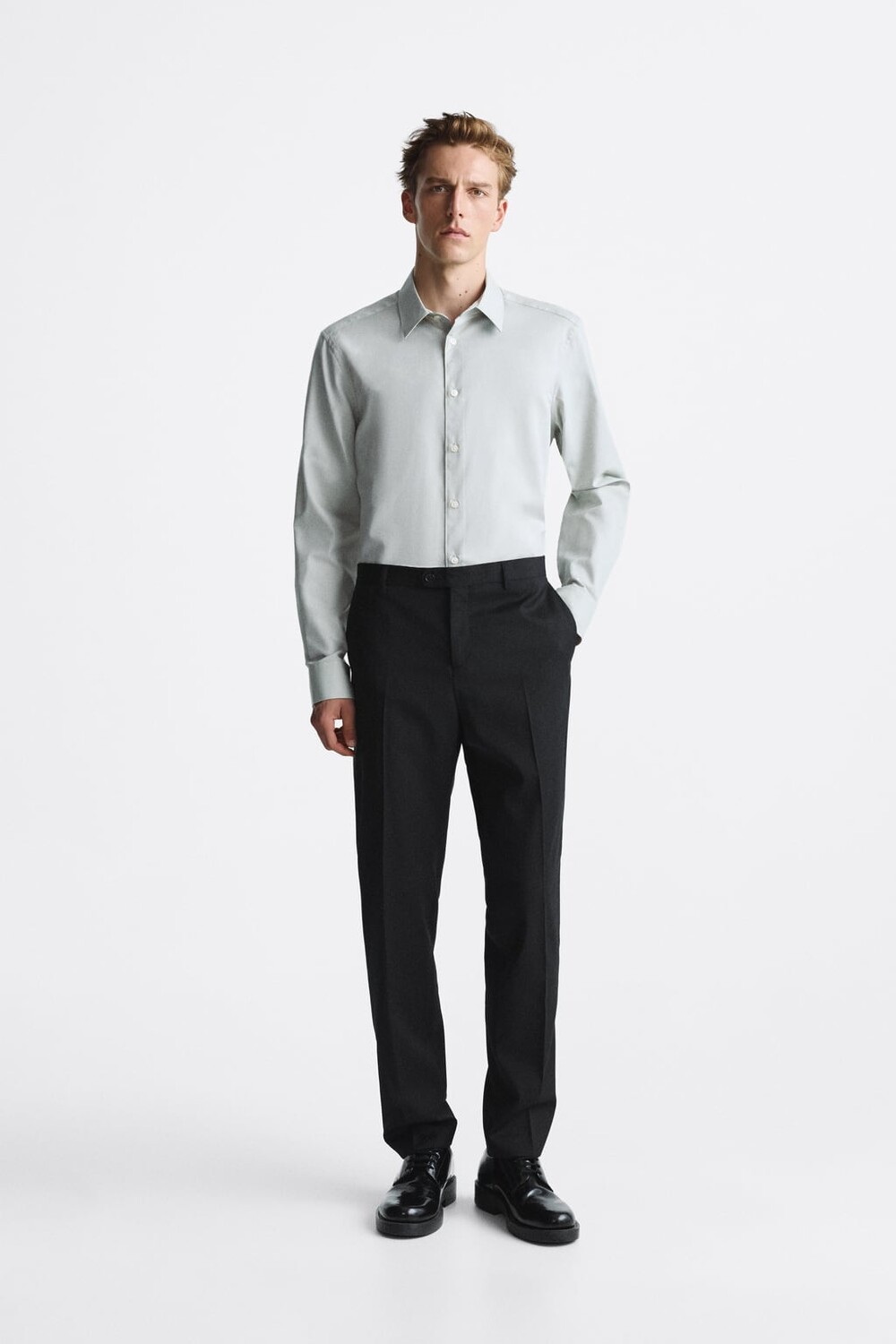 

Футболка easy care ZARA, хаки