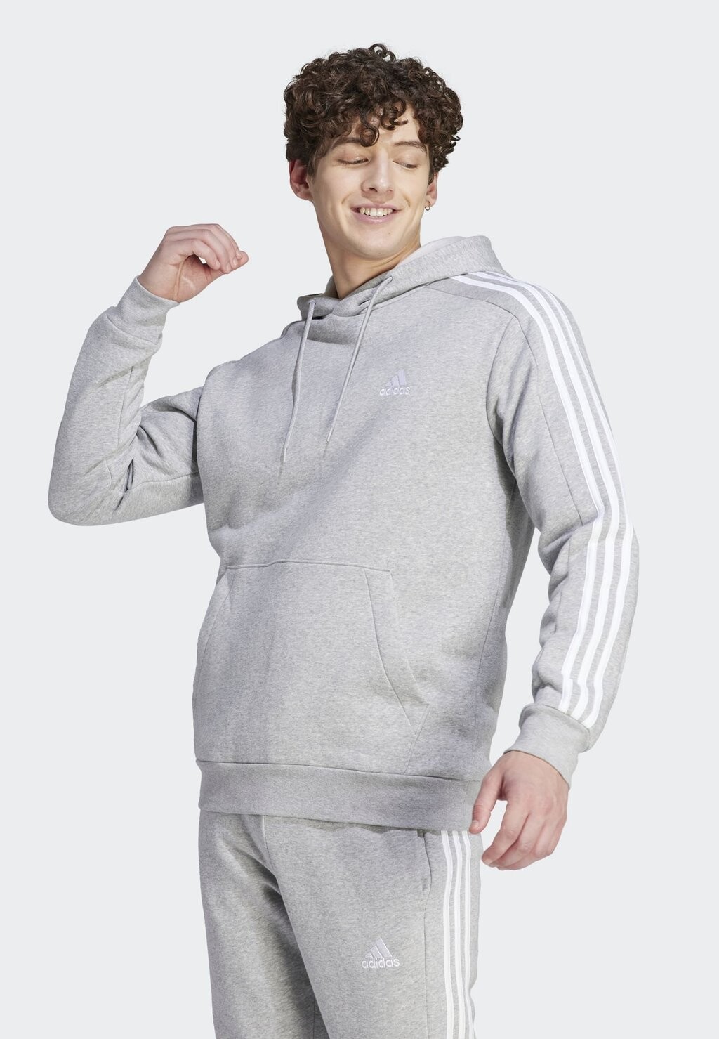 

Толстовка с капюшоном Adidas, Серый