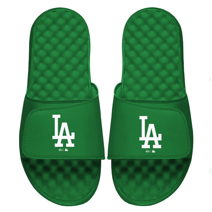 

Шлепанцы ISlide Los Angeles Dodgers, зеленый