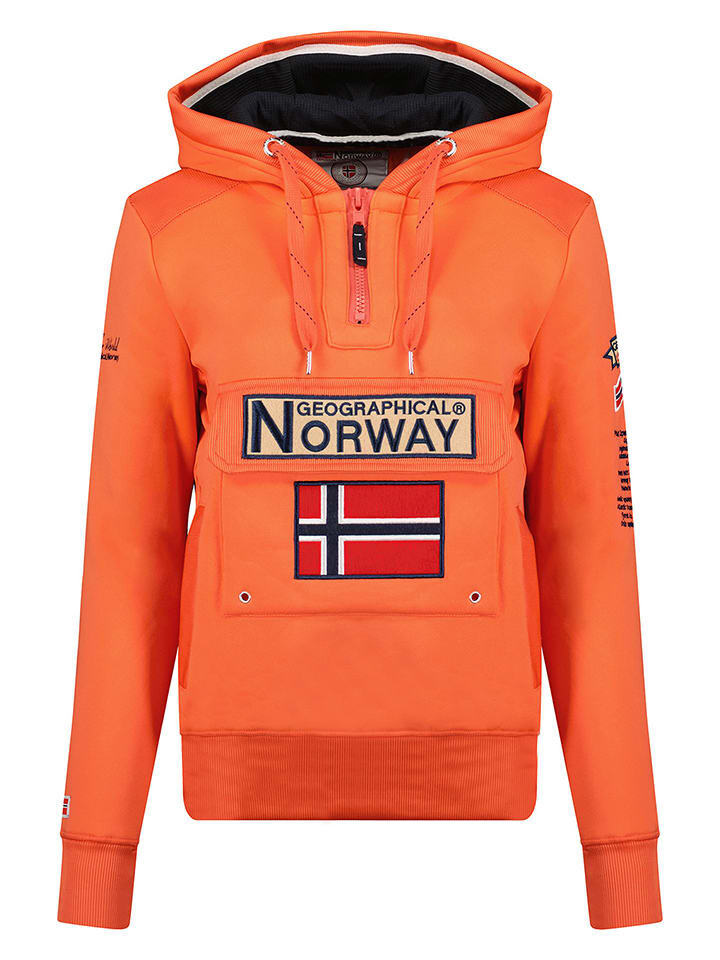 

Толстовка Geographical Norway, оранжевый