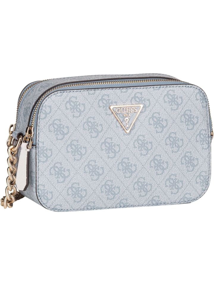 

Сумка через плечо Guess Noelle Crossbody Camera Logo, цвет light blue logo