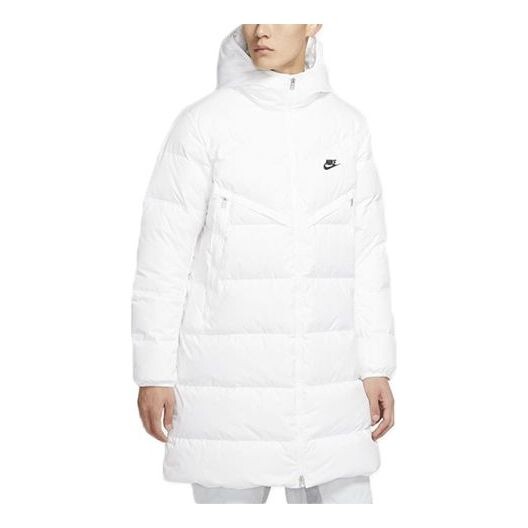 Nike down fill long jacket online